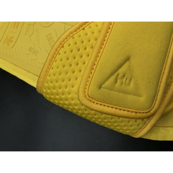 NWT Adidas Originals Pharrell Mens 12 Yellow Chancletas HU Boost Slides HO4407 - Picture 10 of 12